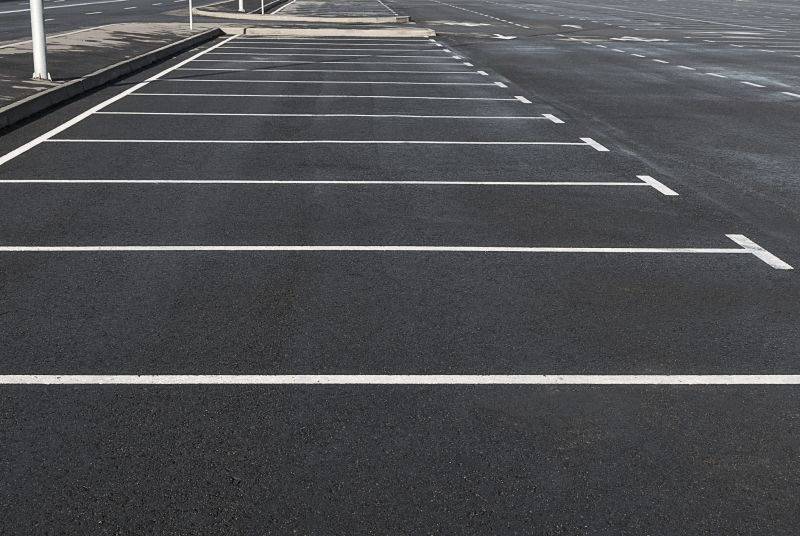 Parking Lot Resurfacing detail